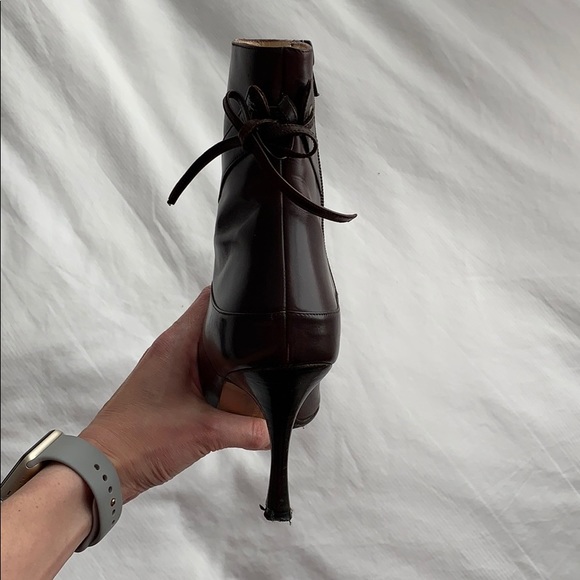 Manolo Blahnik Bretagna Pony boots. Size 39 brown - Picture 4 of 4